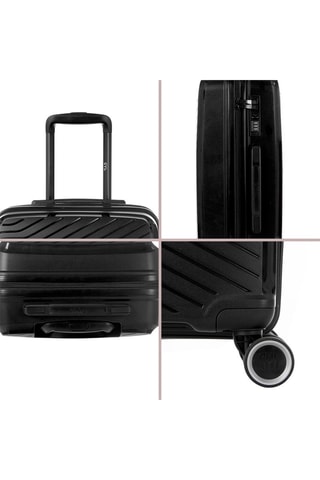 Set van 2 Trolleys (M/L) PP5 - 65/75 cm - Zwart