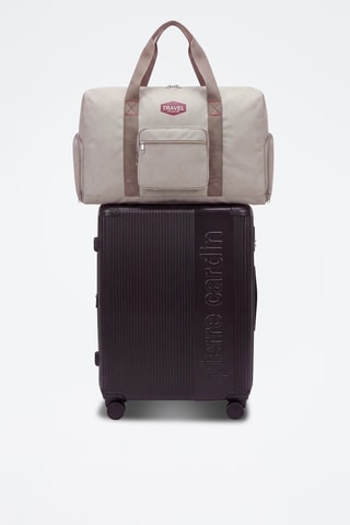 Opvouwbare Reistas Travel World - 50 cm - Wit