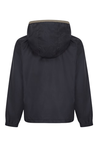 Chaqueta con capucha - Negro