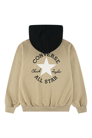 Sudadera con capucha - Mostaza