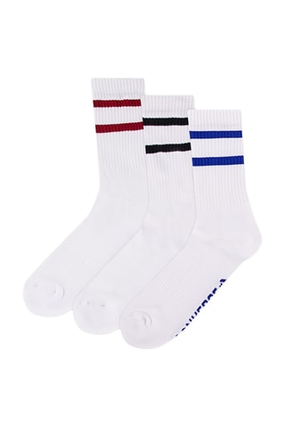 3 pares de calcetines - Blanco