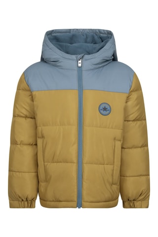 Anorak con capucha  - Marrón