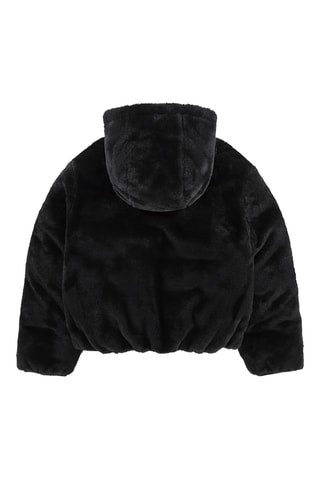 Chaqueta con capucha - Negro