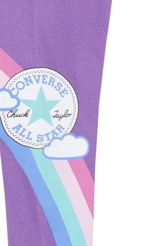 Sudadera con capucha y leggings  - Violeta