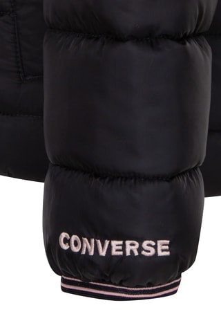 Anorak con capucha - Negro