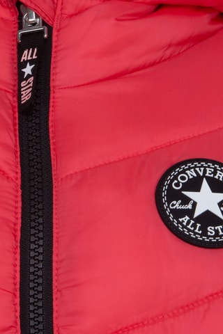 Anorak con capucha - Rojo oscuro
