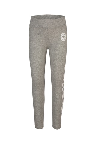 Leggings de deporte de tiro alto  - Gris jaspeado