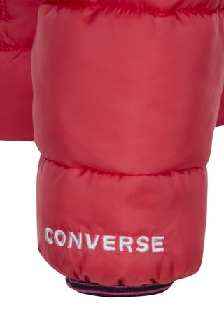 Anorak con capucha - Rojo oscuro