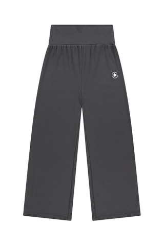 Pantalón de tiro alto - Marrón oscuro