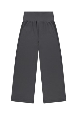 Pantalón de tiro alto - Marrón oscuro