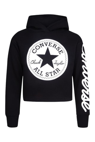 Sudadera con capucha   - Negro