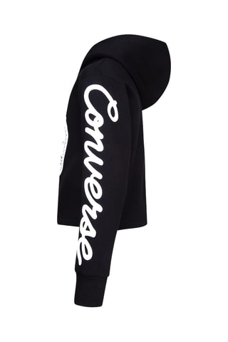 Sudadera con capucha   - Negro