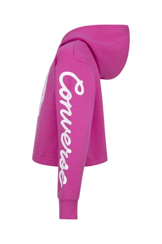 Sudadera con capucha   - Rosa