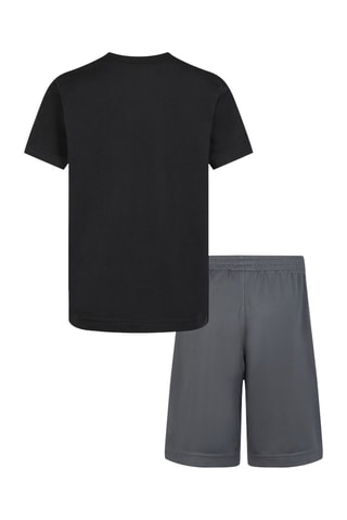 Camiseta y short - Gris oscuro