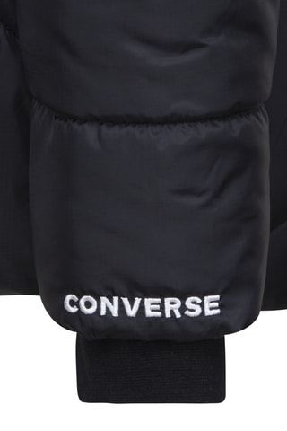 Anorak con capucha - Negro
