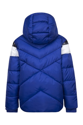 Anorak con capucha - Azul