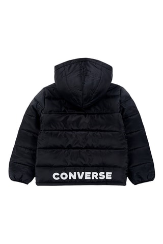 Anorak con capucha  - Negro