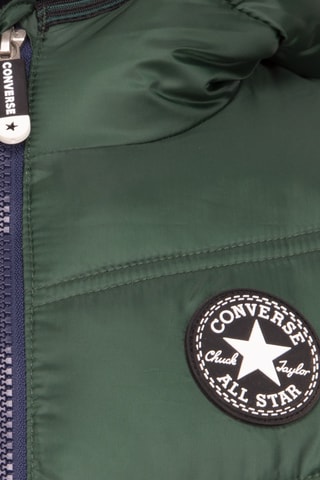 Anorak con capucha  - Verde oscuro