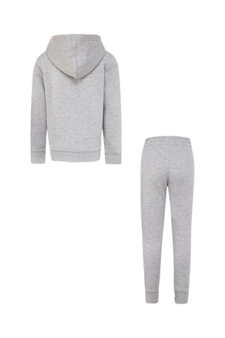 Sudadera con capucha y pantalón - Gris jaspeado
