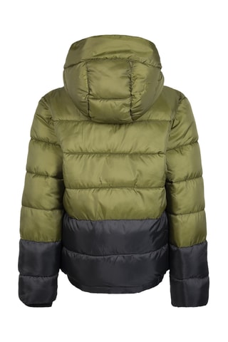 Anorak con capucha  - Caqui