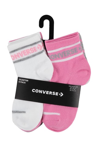 6 pares de calcetines - Rosa