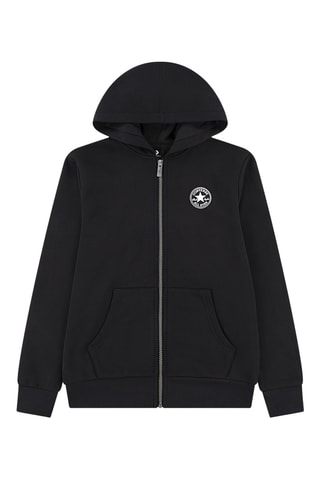 Sudadera con capucha   - Negro