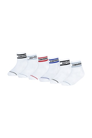 6 pares de calcetines   - Blanco