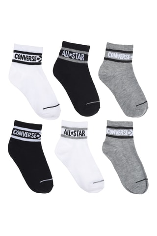 6 pares de calcetines   - Gris jaspeado