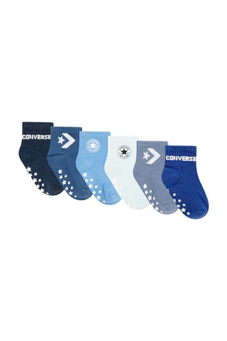 6 pares de calcetines  - Azul marino