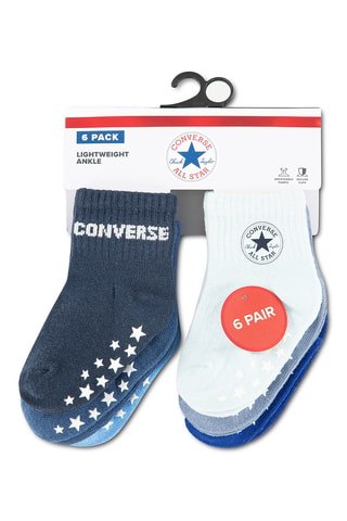6 pares de calcetines  - Azul marino