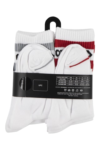 6 pares de calcetines   - Blanco