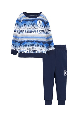 Sudadera y pantalón de chándal  - Azul marino