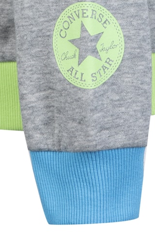 Sudadera con capucha y pantalón de chándal  - Gris jaspeado