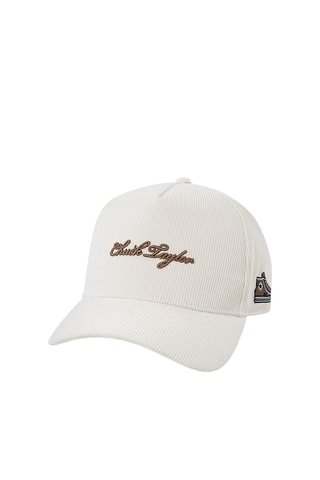 Gorra de terciopelo - Crudo