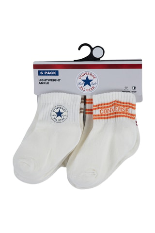 6 pares de calcetines - Crudo