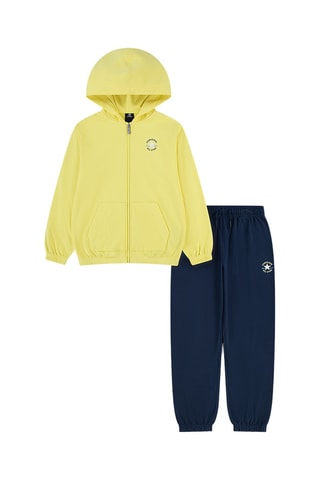 Sudadera con capucha y pantalón - Azul marino