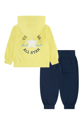 Sudadera con capucha y pantalón - Azul marino