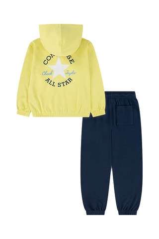 Sudadera con capucha y pantalón - Azul marino