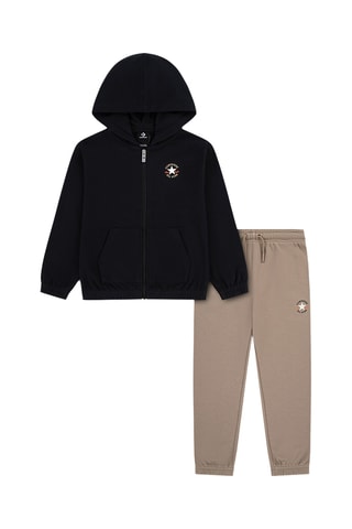 Sudadera con capucha y pantalón - Caqui