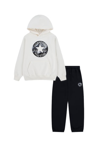 Sudadera con capucha y pantalón - Negro
