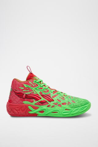 Zapatillas de baloncesto Tortugas Ninja - Rojo y verde
