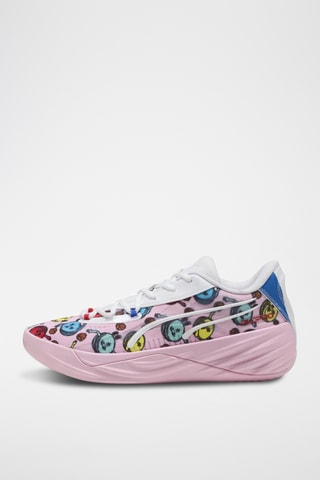Zapatillas de baloncesto - Rosa y blanco