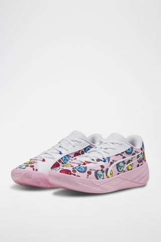 Zapatillas de baloncesto - Rosa y blanco