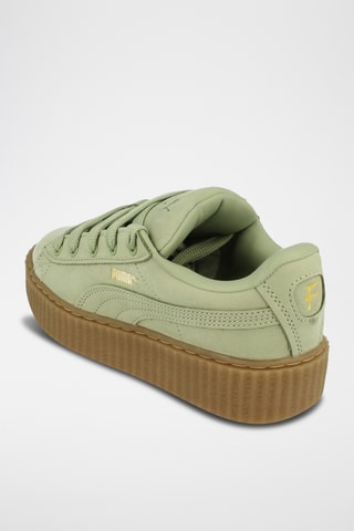 Zapatillas de nobuk - Verde agua