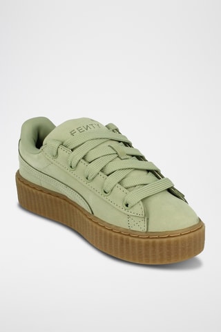 Zapatillas de nobuk - Verde agua