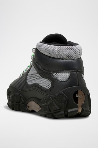 Zapatillas de piel - Negro