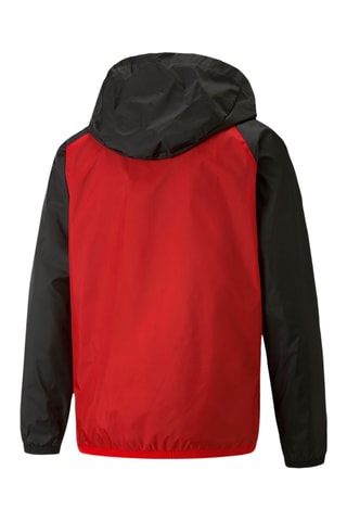 Chaqueta de fútbol con capucha - Rojo
