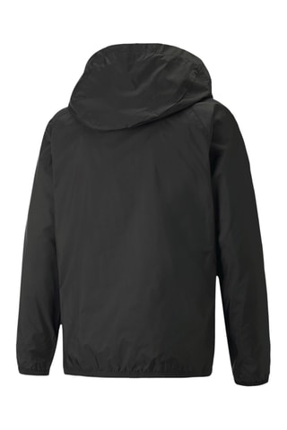 Chaqueta de fútbol con capucha - Negro