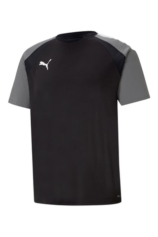 Camiseta regular fit de fútbol - Negro