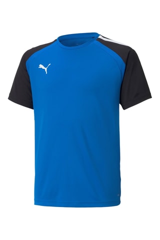 Camiseta regular fit de fútbol - Azul eléctrico